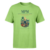Thumbnail for Maputo International Airport (MPM) T-Shirt single-side front print in Light Green | maputo-international-airport-mpm-double-side-t-shirt