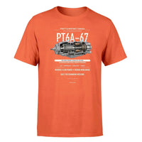 Thumbnail for PT6A-67 design on orange single side