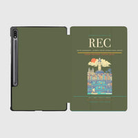 Thumbnail for Recife Guararapes (REC) design on green army samsung tablet tablet case