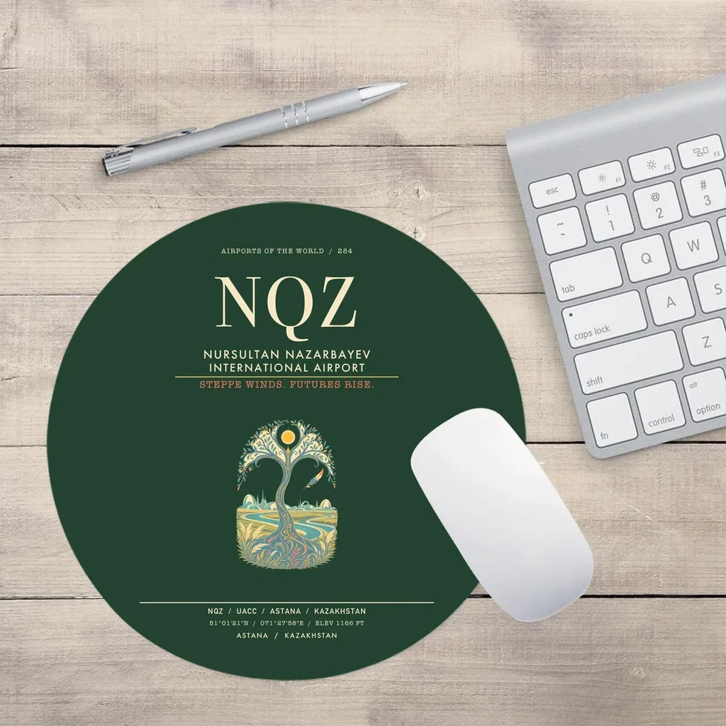 Nursultan Nazarbayev International Airport Astana NQZ - Dark Green