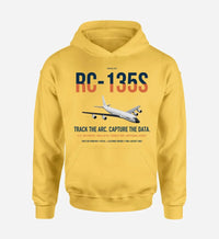 Thumbnail for RC-135S Cobra Ball design on yellow double-side hoodie, single-side print