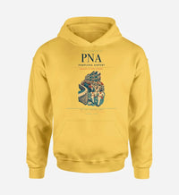 Thumbnail for Pamplona Airport (PNA) design on yellow hoodie single-side print