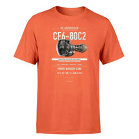 Thumbnail for CF6-80C2 design on orange single side