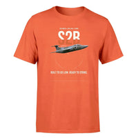Thumbnail for Blackburn Buccaneer S2B design on orange t-shirt, single-side print