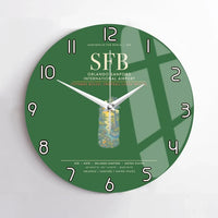 Thumbnail for Orlando Sanford International Airport SFB Wall-Clock No-Frame - Green