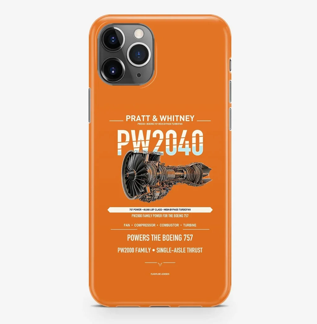 PW2040 Case ProMax design on orange iphone case promax