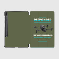 Thumbnail for BRINC Responder design on green army samsung tablet tablet case