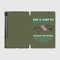 Thumbnail for Autel EVO II Dual 640T V3 design on green army samsung tablet tablet case