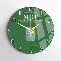 Thumbnail for Harrisburg International Airport MDT Wall-Clock No-Frame - Green