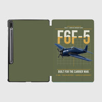 Thumbnail for F6F-5 Hellcat design on green army samsung tablet tablet case