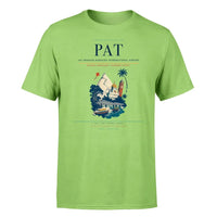 Thumbnail for Jay Prakash Narayan International Airport (PAT) T-Shirt single-side front print in Light Green | jay-prakash-narayan-international-airport-pat-double-side-t-shirt