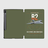 Thumbnail for Avro Vulcan B2 design on green army samsung tablet tablet case