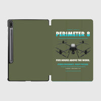 Thumbnail for Skyfront Perimeter 8 design on green army samsung tablet tablet case