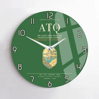 Thumbnail for Sri Guru Ram Dass Jee International Airport Amritsar ATQ Wall-Clock No-Frame - Green