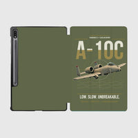Thumbnail for A-10C Thunderbolt II design on green army samsung tablet tablet case