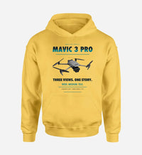 Thumbnail for DJI Mavic 3 Pro design on yellow hoodie single side