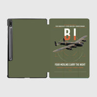 Thumbnail for Avro Lancaster B I design on green army samsung tablet tablet case
