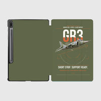 Thumbnail for Hawker Siddeley Harrier GR3 design on green army samsung tablet tablet case