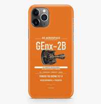 Thumbnail for GEnx-2B Case ProMax design on orange iphone case promax