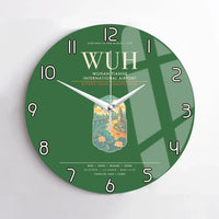 Thumbnail for Wuhan Tianhe International Airport WUH Wall-Clock No-Frame - Green