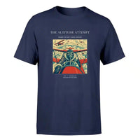 Thumbnail for VINTAGE G4202 - The Altitude Attempt - Premium T-Shirt design on navyblue premium t shirt