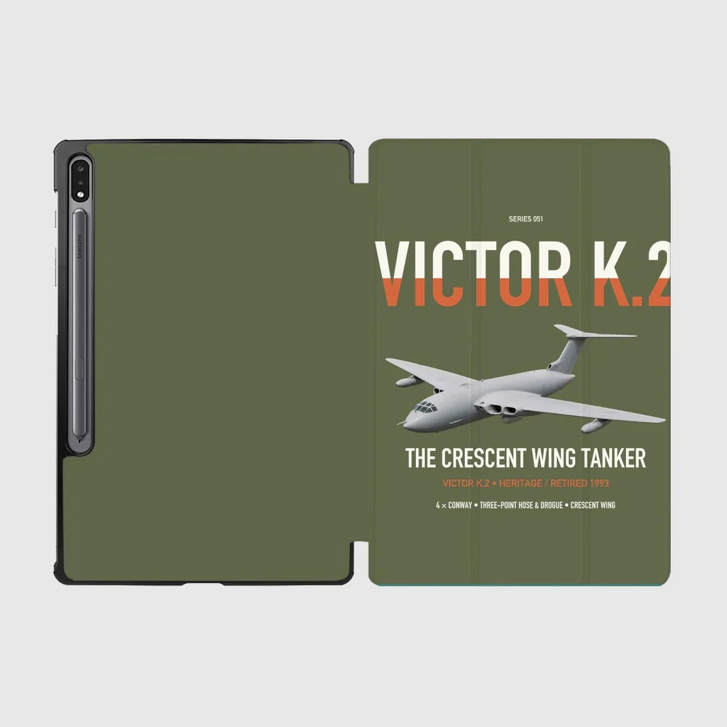 Handley Page Victor K.2 design on green army samsung tablet tablet case