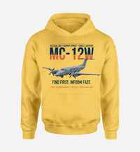 Thumbnail for MC-12W LIBERTY design on yellow hoodie single side