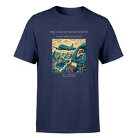 Thumbnail for VINTAGE G4293 - The Cave Of Winds Survey - Premium T-Shirt design on navyblue premium t shirt