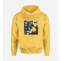 Thumbnail for VINTAGE G4514 - The Radio Room Watch - Premium Hoodie design on yellow premium