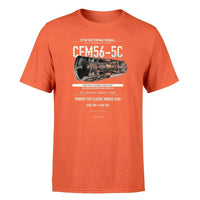 Thumbnail for CFM56-5C design on orange single side
