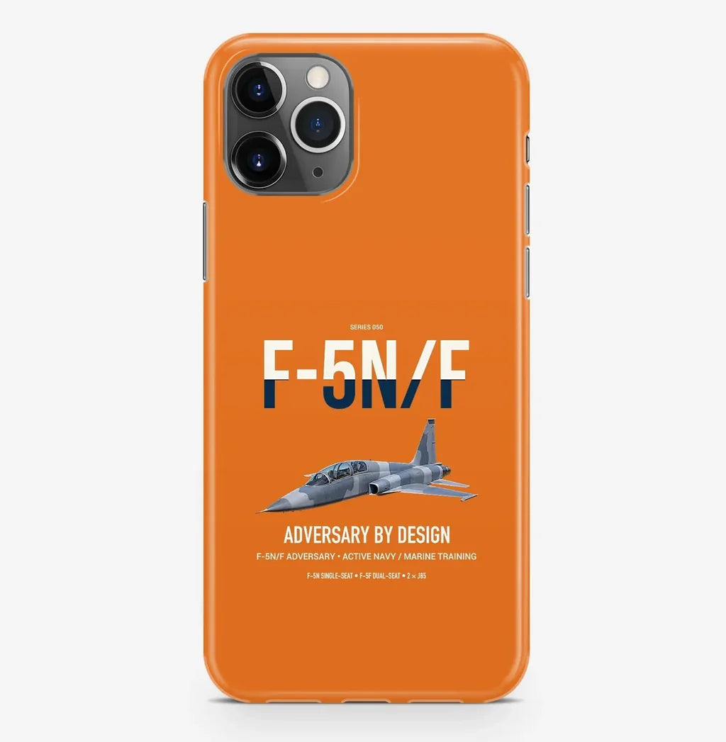 F-5N F Adversary design on orange magsafe iphone case, for iPhone Pro Max