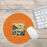 Thumbnail for VINTAGE G4334 - The Dune Shadow Race - Designed Mouse Pads design on orange round
