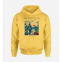 Thumbnail for VINTAGE G4503 - The Ferry Pilots - Premium Hoodie design on yellow premium