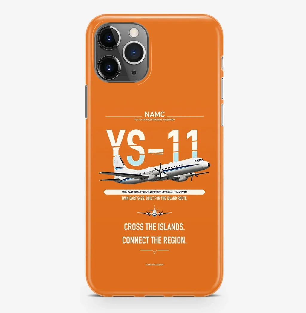 NAMC YS-11A Case ProMax design on orange iphone case promax