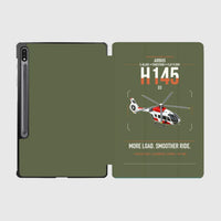 Thumbnail for Airbus H145 D3 design on green army samsung tablet tablet case