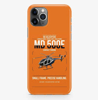Thumbnail for MD Helicopters MD 500E design on orange magsafe iphone case, for iPhone Pro Max