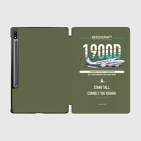 Thumbnail for Beechcraft 1900D design on green army samsung tablet tablet case