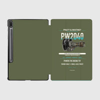 Thumbnail for PW2040 design on green army samsung tablet tablet case