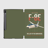 Thumbnail for F-8E Crusader design on green army samsung tablet tablet case