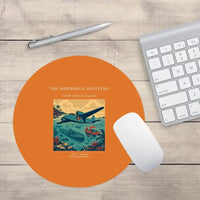 Thumbnail for VINTAGE G4369 - The Shipwreck Spotters - Designed Mouse Pads design on orange round