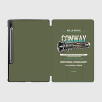 Thumbnail for CONWAY design on green army samsung tablet tablet case