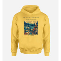 Thumbnail for VINTAGE G4488 - The Logging Camp Lifeline - Premium Hoodie design on yellow premium