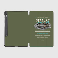 Thumbnail for PT6A-67 design on green army samsung tablet tablet case