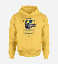 Thumbnail for PW1900G design on yellow hoodie single side