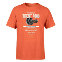 Thumbnail for Trent 7000 design on orange single side