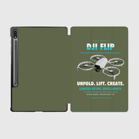 Thumbnail for DJI Flip design on green army samsung tablet tablet case