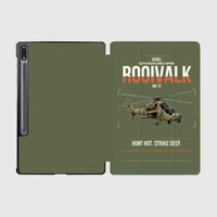 Thumbnail for Denel Rooivalk Mk 1F design on green army samsung tablet tablet case