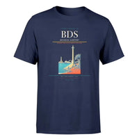 Thumbnail for Brindisi Airport (BDS) Premium T-Shirt Navy Blue