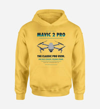 Thumbnail for DJI Mavic 2 Pro design on yellow hoodie single side