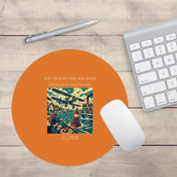 Thumbnail for VINTAGE G4299 - The Around The Bay Dash - Designed Mouse Pads design on orange round